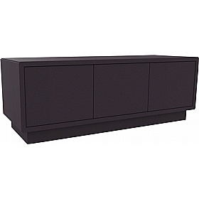 Boss Design Low Fenix Credenza with Plinth Base - Office Furniture