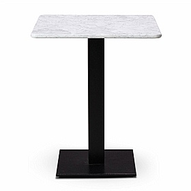Forza Square Solid Marble Breakout and Cafe Tables