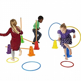 Gonge Multi-Function Set of Cones - Education