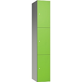 Pure Leisure Wet Area SGL Laminate Door Aluminium Lockers with Cam Lock - Lockers & Cloakroom