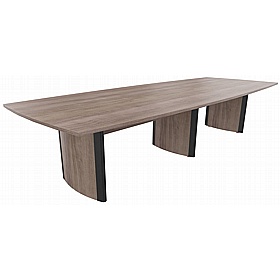 Aerofoil Boat Shaped Boardroom and Conference Tables - Office Furniture