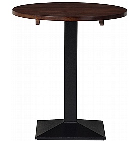 Quattro Round Solid Wood Breakout and Cafe Tables - Office Furniture