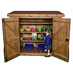 Children's Outdoor Narrow Storage Shed