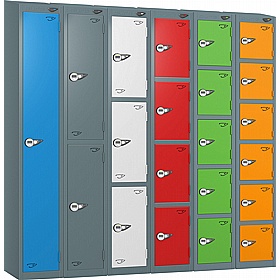 Pure Antibacterial Sloping Top Lockers with Manual Combination Lock