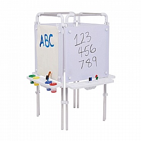 Eazy Outdoor Drywipe Whiteboard 4 Sided Easels