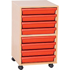 EduStore Single Column 8 A3 Tray Storage