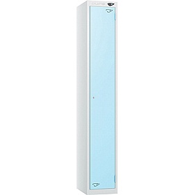 Pure Antibacterial Sloping Top Lockers with Coin Retain Lock - Lockers & Cloakroom