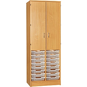 EduStore 16 Shallow Tray Open Combination Cupboards