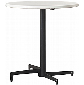 Madrid Werzalit Round Flip Top Breakout and Cafe Tables