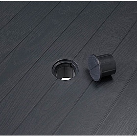 Canterbury Rattan Rectangular Polypropylene Bistro Table - Office Furniture