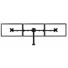 Duro Heavy Duty Triple Monitor Arm - Office Furniture