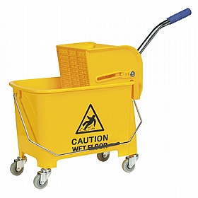 Heavy Duty Mop Bucket with Side Wringer
