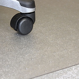 EcoTex Marlon BioPlus Carbon Neutral Rectangular Polycarbonate Chair Mat for Carpets - Office Furniture