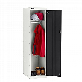 Atom Probe II Antibacterial Police Lockers with Hasp & Staple Lock
