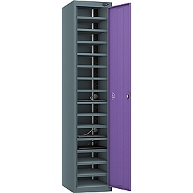 Pure Power 15 Compartment Laptop and Tablet Charging Cupboard with Digital Combination Lock