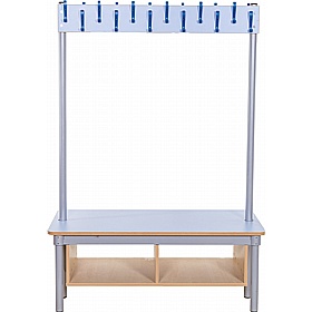 KubbyClass Double Sided Cloakroom Benches - Education