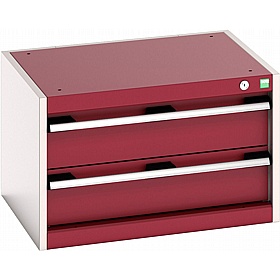 Bott Cubio 2 Drawer Metal Cabinets - Workshop