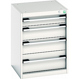 Bott Cubio 4 Drawer Metal Cabinets - Workshop
