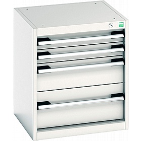 Bott Cubio 4 Drawer Metal Cabinets - Workshop