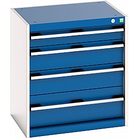 Bott Cubio 4 Drawer Metal Cabinets - Workshop