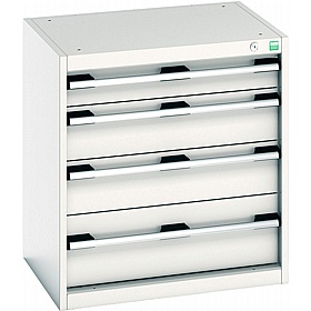 Bott Cubio 4 Drawer Metal Cabinets - Workshop