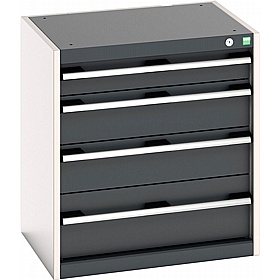 Bott Cubio 4 Drawer Metal Cabinets - Workshop