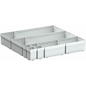 Bott Cubio Plastic Box Drawer Dividers for 525W x 525D Cabinets - Workshop