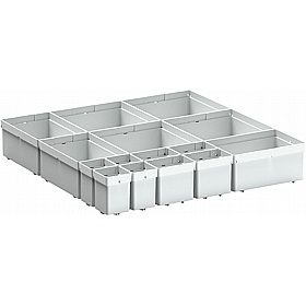 Bott Cubio Plastic Box Drawer Dividers for 525W x 525D Cabinets - Workshop