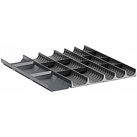 Bott Cubio Plastic Trough Drawer Dividers for 525W x 525D Cabinets