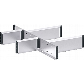 Bott Cubio Metal Drawer Dividers for 525W x 650D Cabinets