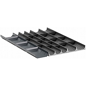 Bott Cubio Plastic Trough Drawer Dividers for 525W x 650D Cabinets