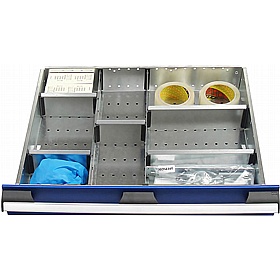 Bott Cubio Metal Drawer Dividers for 650W x 525D Cabinets - Workshop