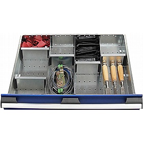 Bott Cubio Metal Drawer Dividers for 650W x 525D Cabinets - Workshop