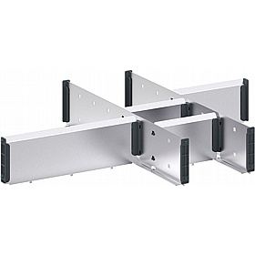 Bott Cubio Metal Drawer Dividers for 650W x 525D Cabinets - Workshop