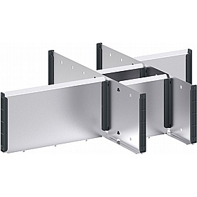 Bott Cubio Metal Drawer Dividers for 650W x 525D Cabinets - Workshop