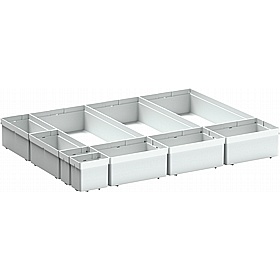 Bott Cubio Plastic Box Drawer Dividers for 650W x 525D Cabinets