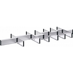 Bott Cubio Metal Drawer Dividers for 1300W x 525D Cabinets