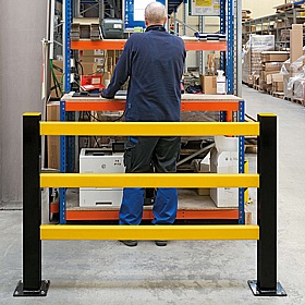 Black Bull Hybrid Impact Protection Individual Barrier