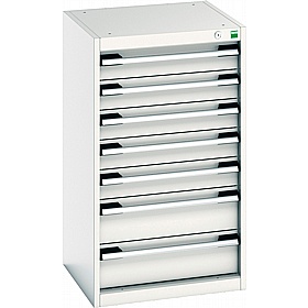 Bott Cubio 7 Drawer Metal Cabinets - Workshop