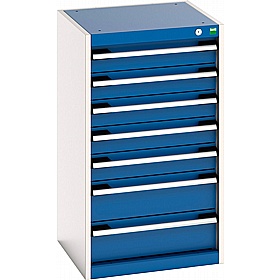 Bott Cubio 7 Drawer Metal Cabinets - Workshop