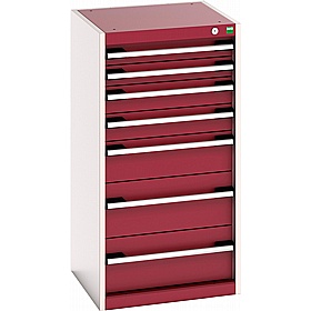 Bott Cubio 7 Drawer Metal Cabinets - Workshop