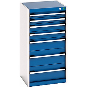 Bott Cubio 7 Drawer Metal Cabinets - Workshop
