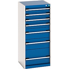 Bott Cubio 7 Drawer Metal Cabinets - Workshop