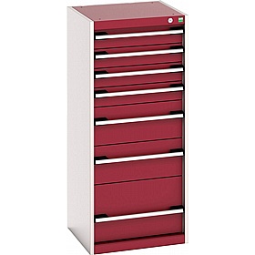 Bott Cubio 7 Drawer Metal Cabinets - Workshop
