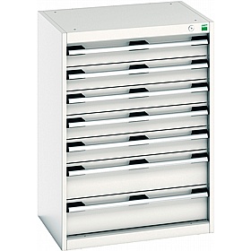 Bott Cubio 7 Drawer Metal Cabinets - Workshop