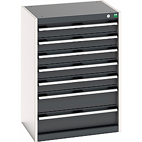 Bott Cubio 7 Drawer Metal Cabinets - Workshop