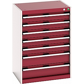 Bott Cubio 7 Drawer Metal Cabinets - Workshop
