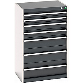 Bott Cubio 7 Drawer Metal Cabinets - Workshop