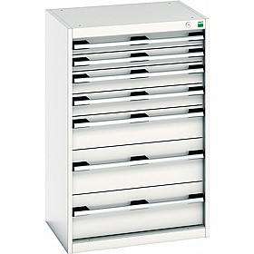 Bott Cubio 7 Drawer Metal Cabinets - Workshop