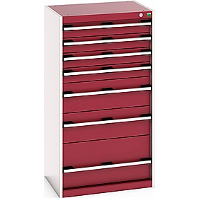 Bott Cubio 7 Drawer Metal Cabinets - Workshop